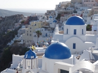 70871 - Footsteps of Paul - Santorini   Each New Day A Miracle  [  Understanding the Bible   |   Poetry   |   Story  ]- by Pete Rhebergen